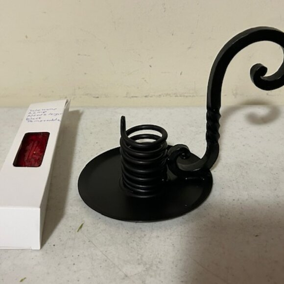 New Rustic Moving Flame Red Candle Light with Remote - Picture 5 of 5